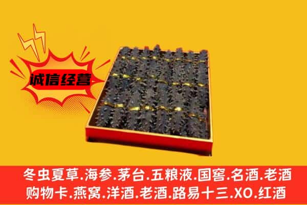 珲春市回收海参